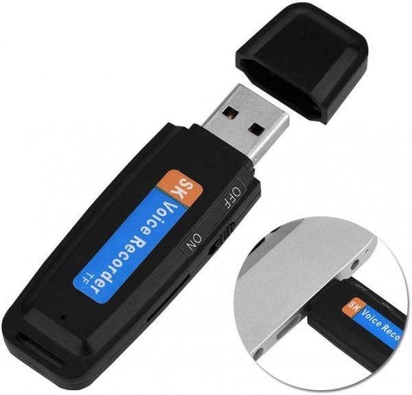 CLÉ USB ENREGISTREUR VOCAL DISCRET
