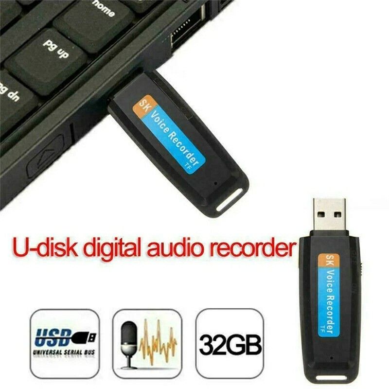 CLÉ USB ENREGISTREUR VOCAL DISCRET